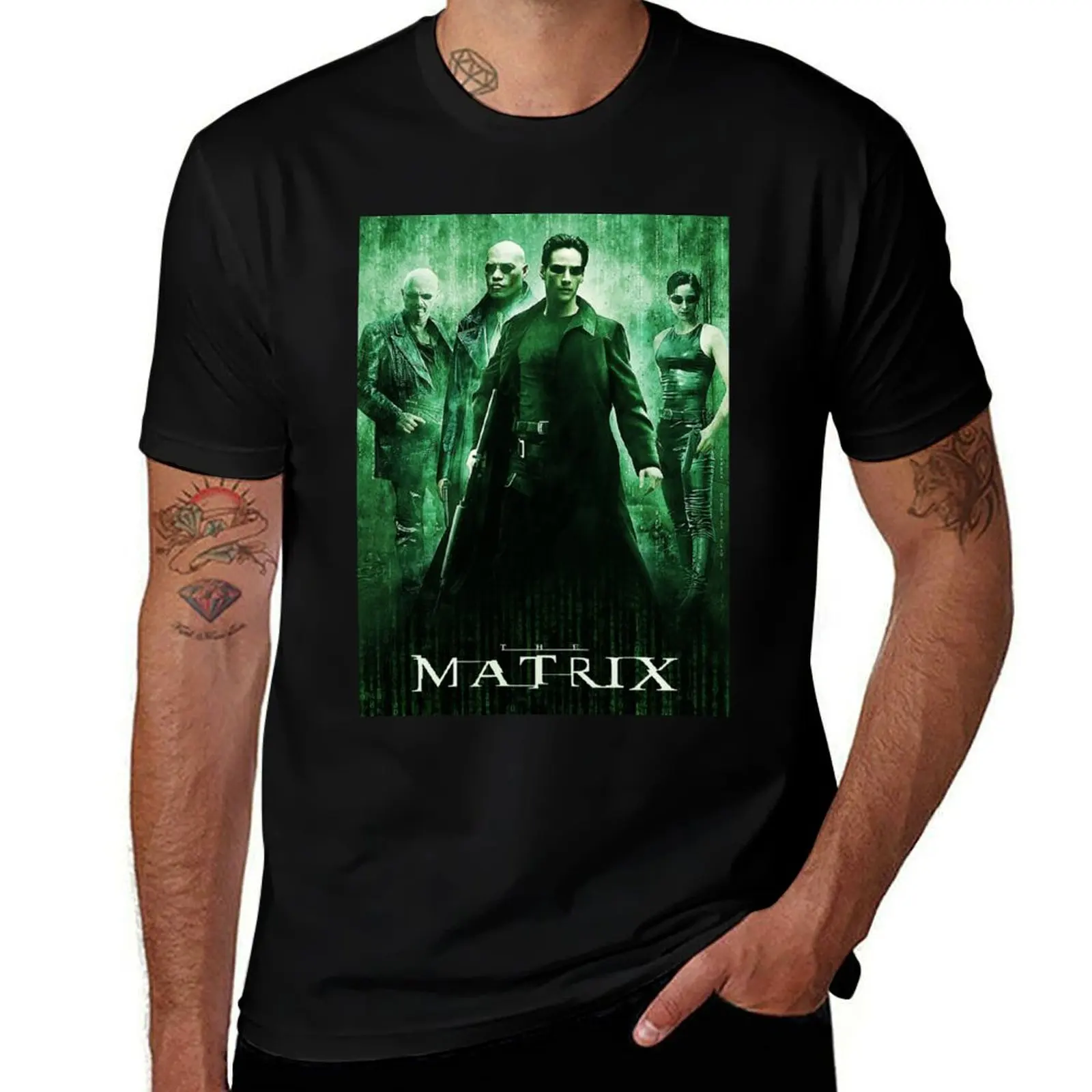 The Matrix T-Shirt Soft Touch Basic Cotton T-Shirt