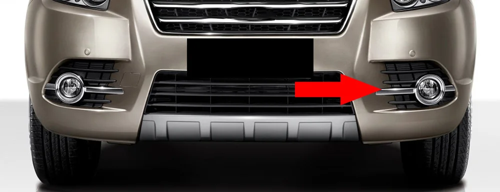 40W Led Fog Lights Angel Eyes DRL for Geely Emgrand X7 Gleagle GX7 2015 2016 Optional Replacement of Fog Lampshade Accessories detail image 2