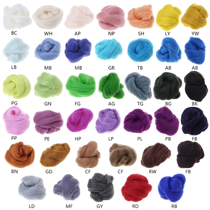 Fios feltragem agulha de lã Fiação, moda, artesanato de tricô cachecol, outono e inverno, 10g