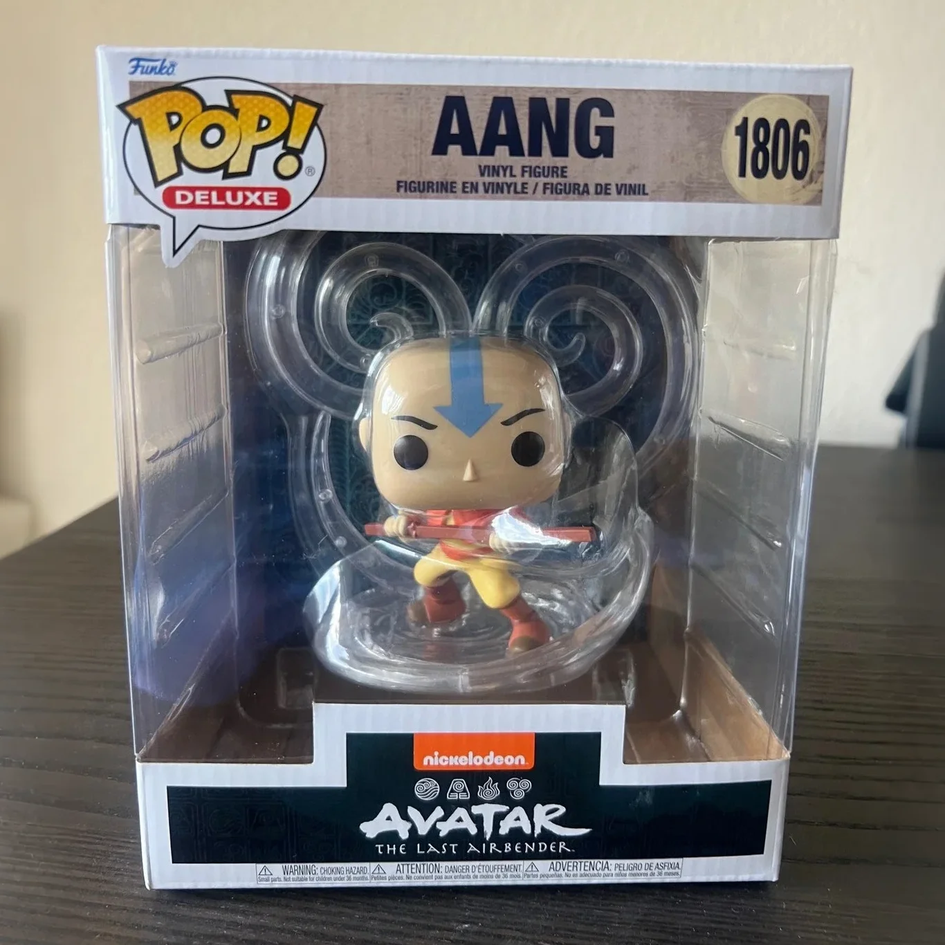 

Deluxe Aang #1806 Figures Nickelodeon Funko Pop Officially Genuine Deluxe Figure Collectible Limited Edition Gift for Fans