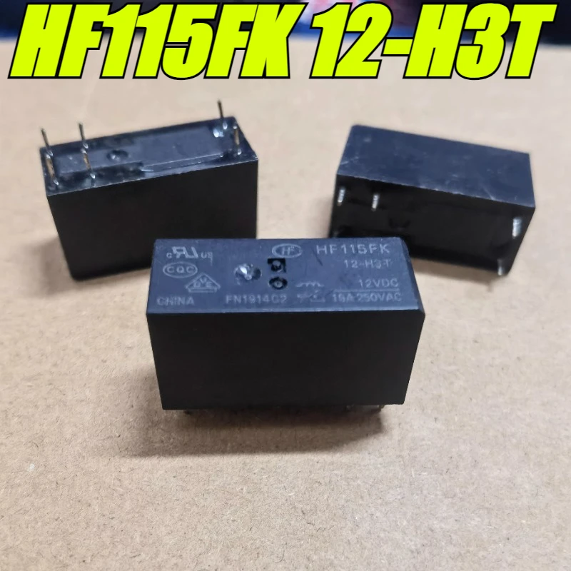 

（Brand New Original）1pcs/lot 100% original genuine relay:HF115FK 12-H3T 6pins 12V 16A