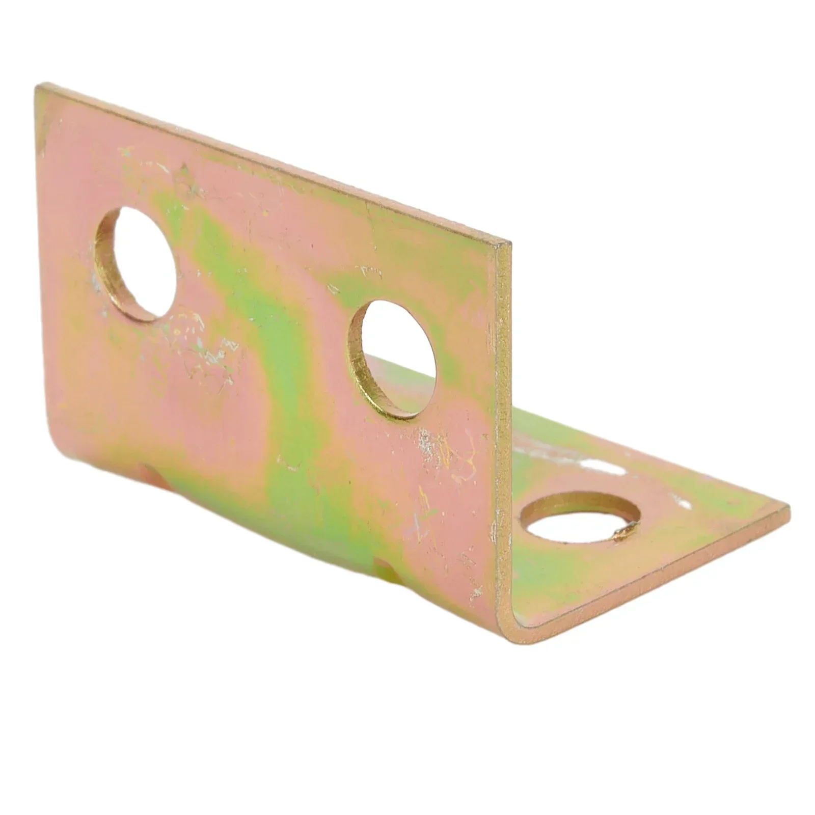 재사용 가능한 스테인레스 스틸 코너 버팀대 조인트 앵글 브래킷, 가구 코너 커버, 90 도 구멍 4 개, 20 개