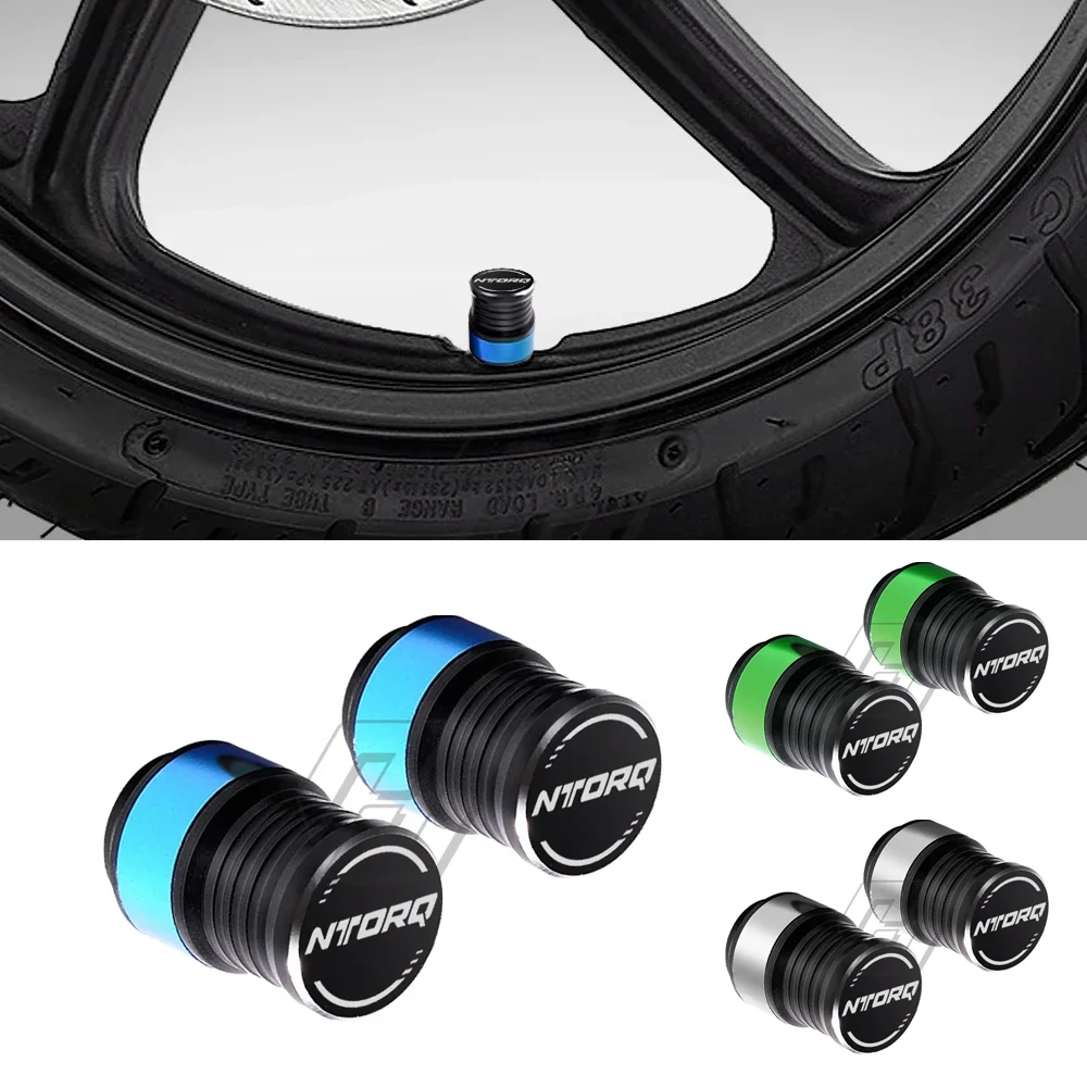 

For TVS NTORQ 125 Scooter Motorcycle Wheel Tire Dustproof Valve Stem Cover