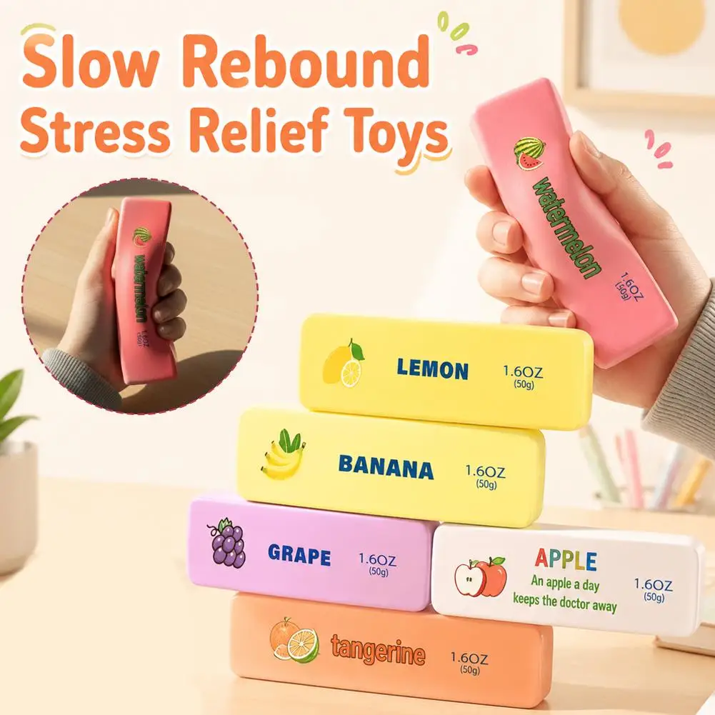 Butter Squishy Super Soft Food Squishy Toys Stress Relief Moist Squeeze Fidget Toy Butter Stick Chocolate Squish Toy Autism Gift