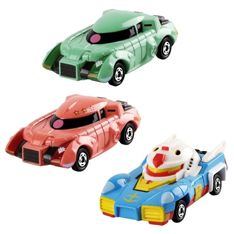

Takara Tomy Tomica Mobile Suit Cartoon Character Car Model Alloy Die-casting Car Models Children's Birthday Gift Toys Figurine
