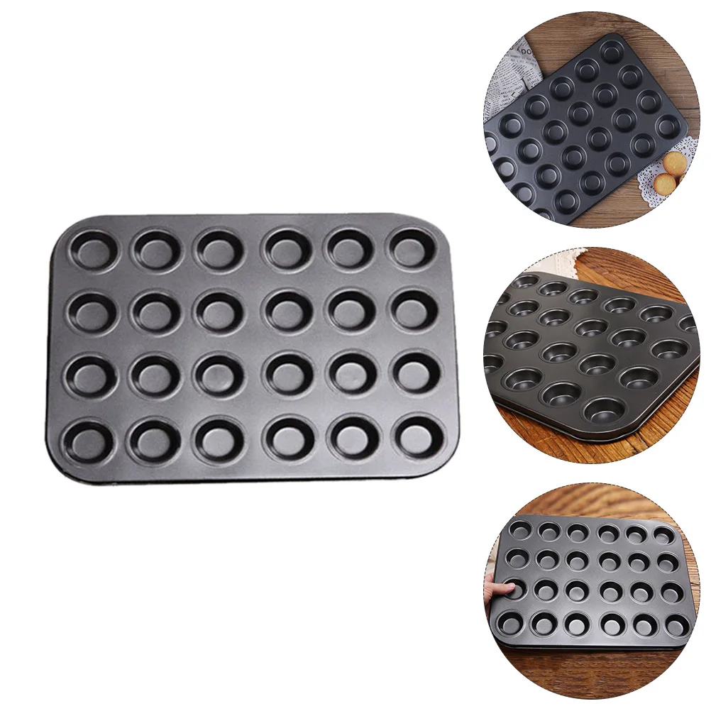 

2 pcs Non Stick Cake Molds Coating Carbon Steel Baking Tools Simple Convenient DIY Chocolate Cupcake Mold