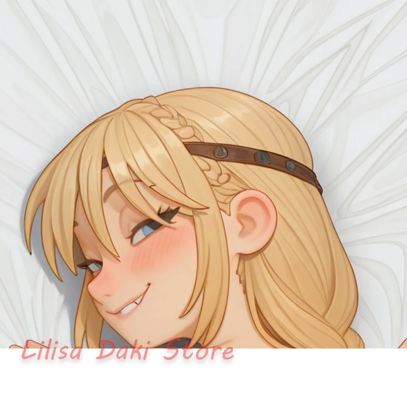 Dakimakura Astrid Hofferson Body Pillow Cover Double-Sided Print Anime Life-Size Pillowcase Gifts