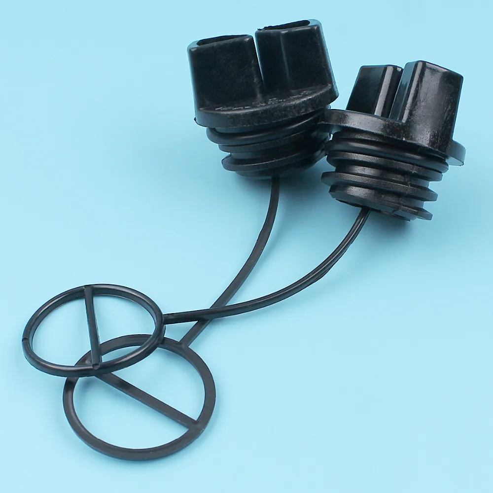 2 Pcs/lot Minyak Cap Untuk Pasangan 350 351 370 371 390 420 MCCULLOCH MAC CAT 335 338 435 440 Gergaji Bagian Pengganti