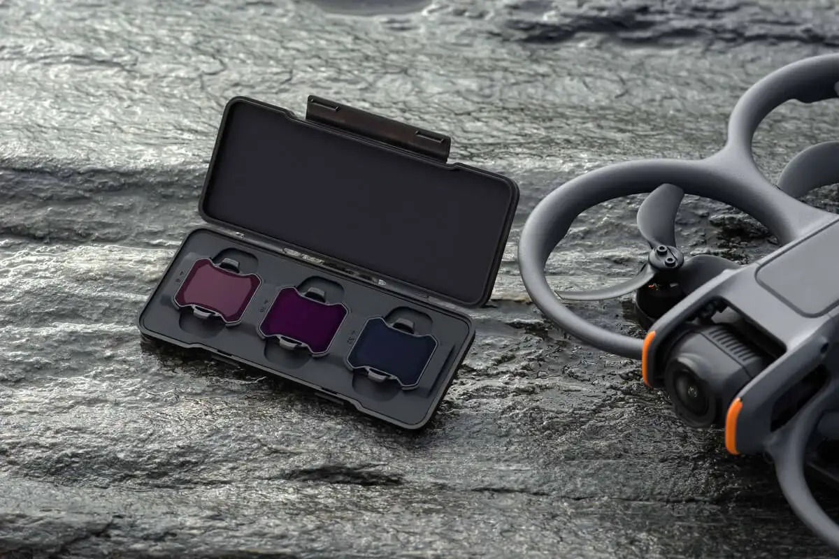 Accessori originali Dro-ne Set filtri Avata 2 ND (ND8/16/32)