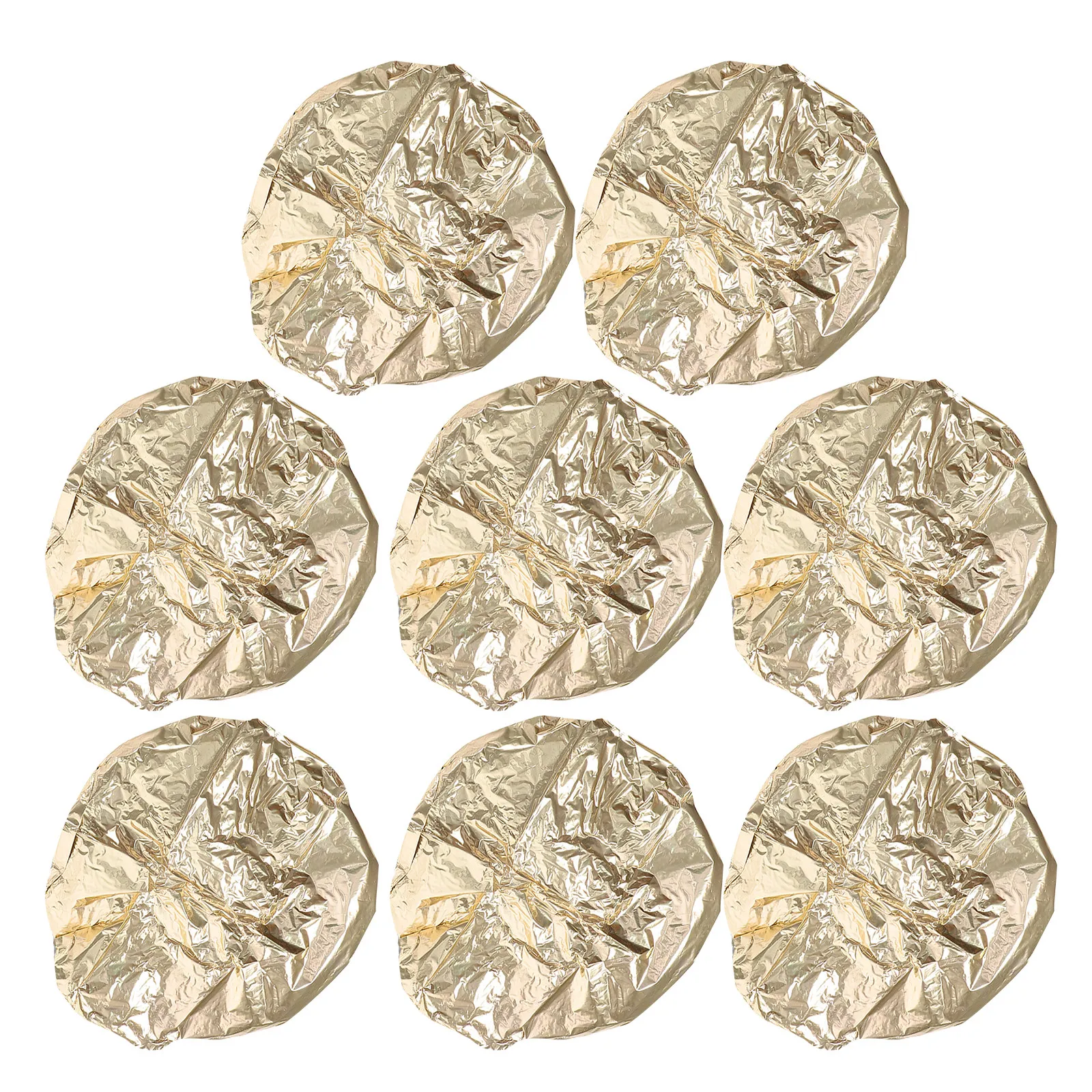 

Набор из 8 легких дышащих термошапок из фольги для салонов красоты: для химической завивки, окрашивания, глубокого кондиционирования и паровой обработки волос