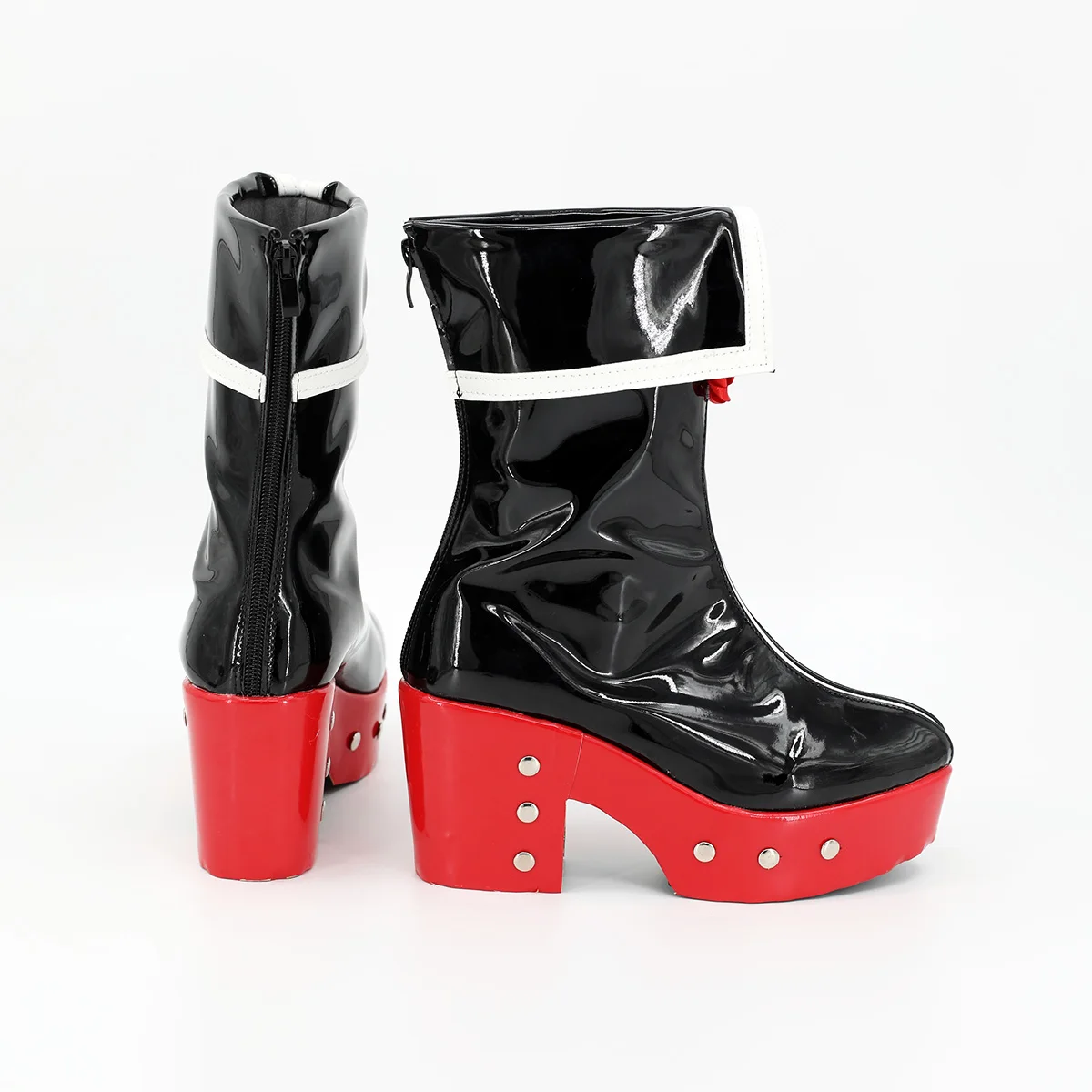 Custom Marie Rose Cosplay Shoes Dead or Alive Beach Volleyball Rose Leather Boots