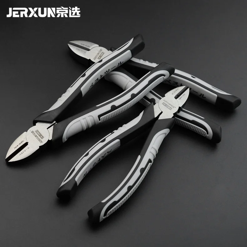 Wyj Diagonal Pliers 6-Inch 7-Inch Electricians' Pliers Wire Stripper Diagonal Cutting Pliers