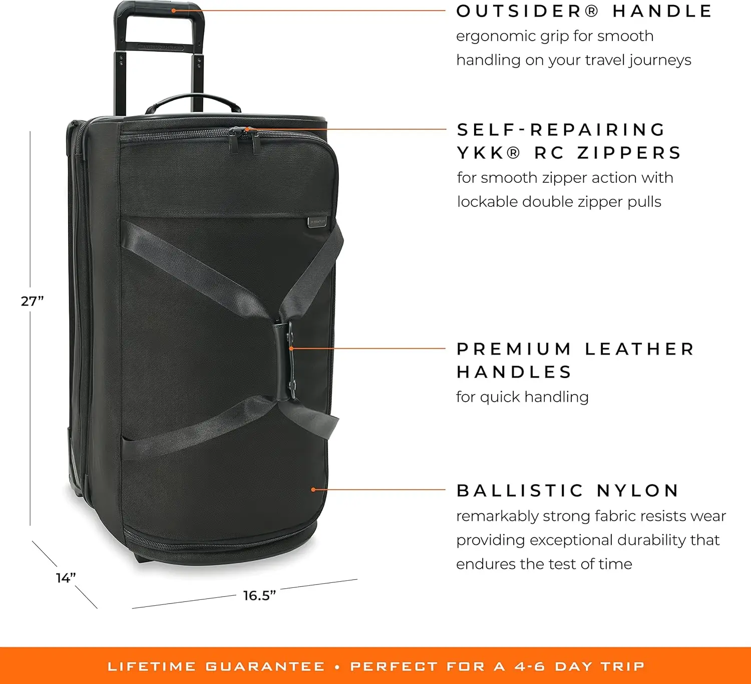 Baseline 2-Wheel Duffle