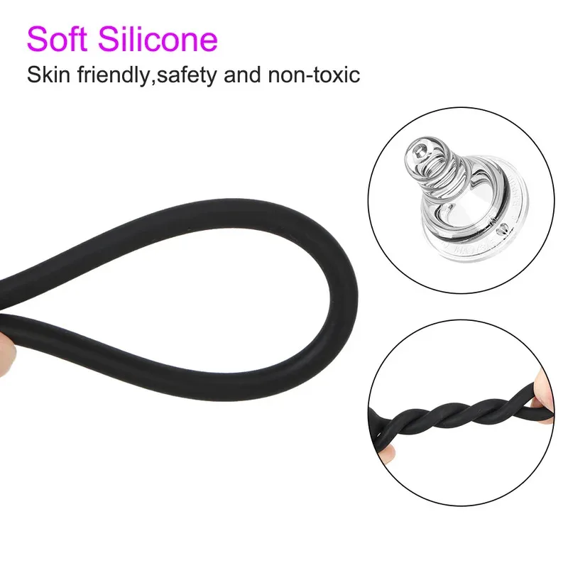 Dilator Sex Toys Adult Games Erotic 5/5.5mm Urethral Sounding  for Men Penis Plug Male Masturbator Medical Catheter Cock