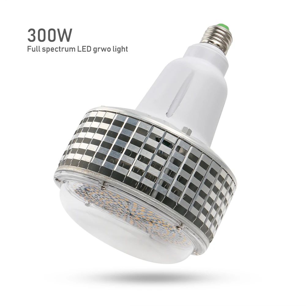 300W Warm White Full Spectrum Flower Seed Hydroponic Indoor LED Plant Led Grow Light Bulb For Greenhouse Tent