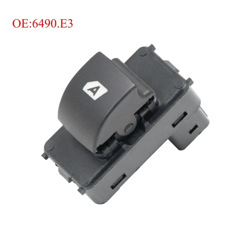 

6490.E3 Electric Power Window Switch For Peugeot Partner Box Platform Chassis 207 Citroen Berlingo C4 6490E3 Driver Side