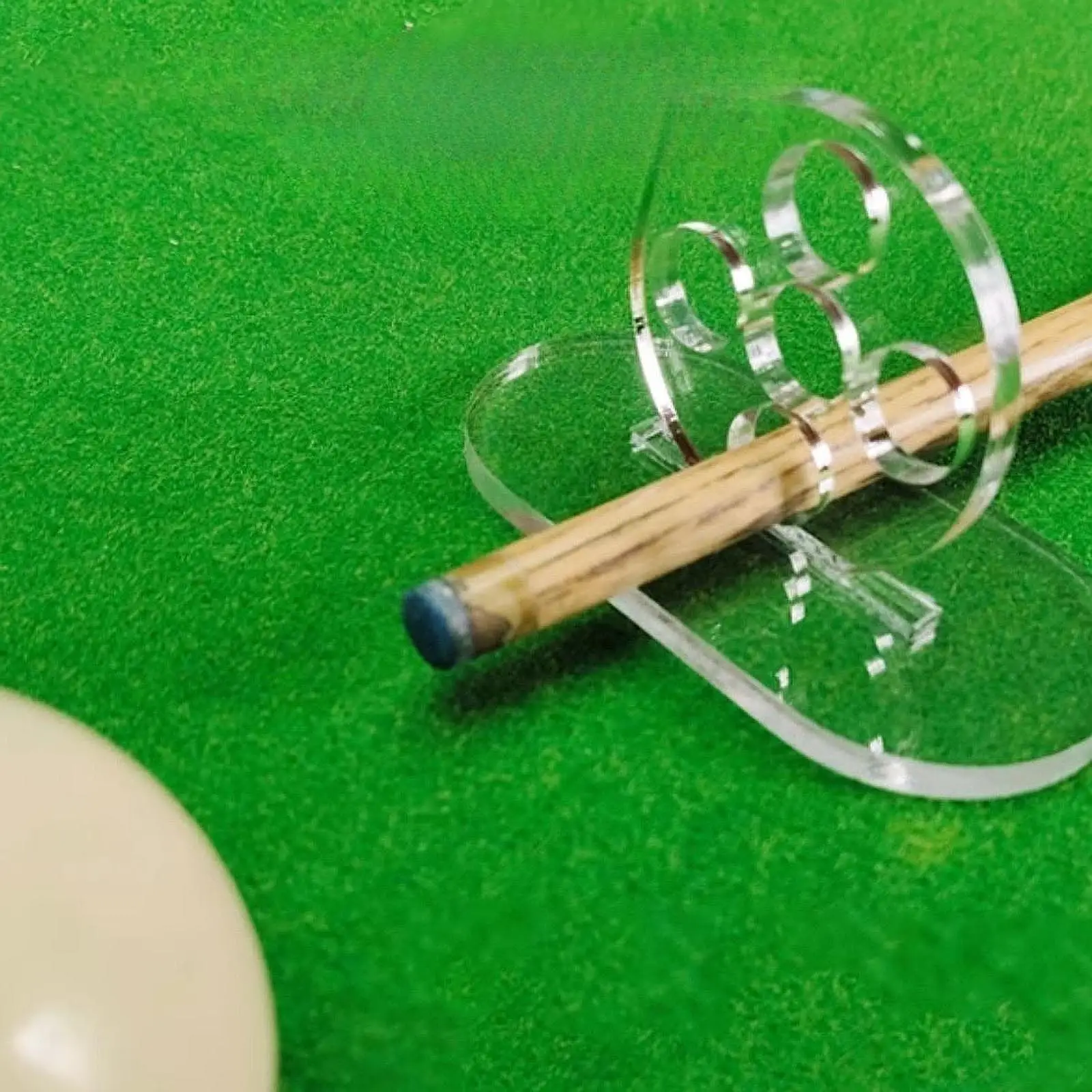 

Billiards Stroke Trainer Training Aid Clear Acrylic for Beginners Professional