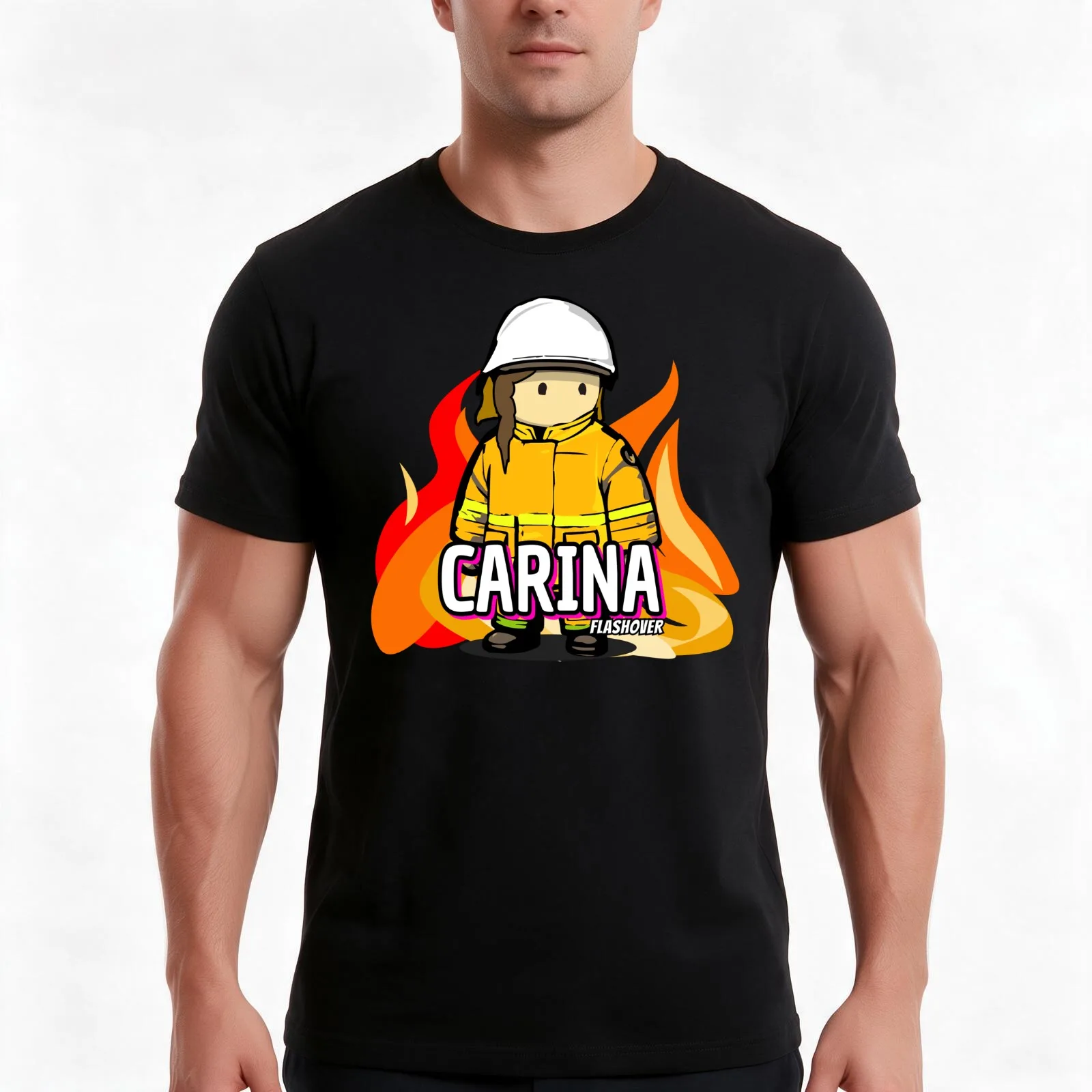 Custom Request - Carina T-Shirt Summer Casual Cotton Tee Oversized Streetwear Tops Vintage Graphic Print Unisex Men Women