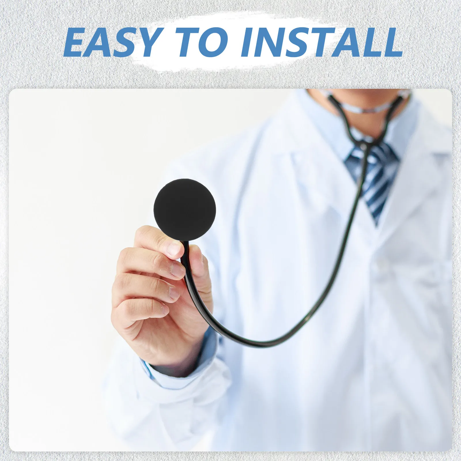 10Pcs Stethoscope Protective Covers Silicone Chestpiece Shield Hospital Use Stethoscope Bell Protector Nurse Doctor Accessories