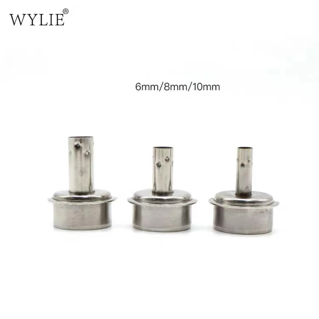 WYLIE Quick Universal Round Tip Heat Gun Nozzle for BGA/SMD Desoldering 861DW/850/858 Compatible with Hot Air Rework Station