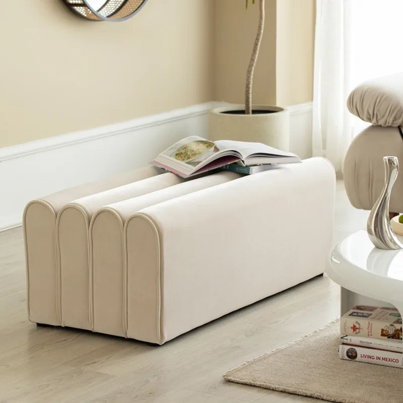 Sofa chair seat cloakroom footstool door end of bed living room removable fabric home chair