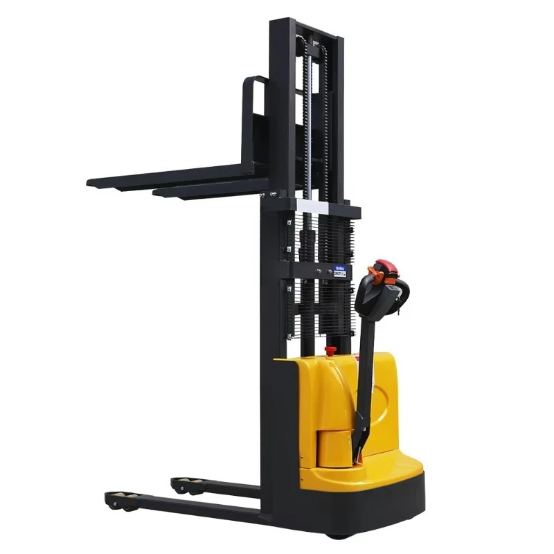 Full Electric Walking Stacker Electric Walkie Stacker 1.5ton 2 Ton Stacker Forklift with High Quality