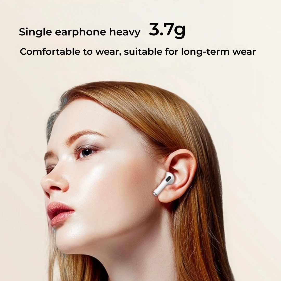 True Wireless Bluetooth 5.49 Earphones with a 72 Hour Battery Life, Semi In Ear Bluetooth Earphones for Christmas and Birthday
