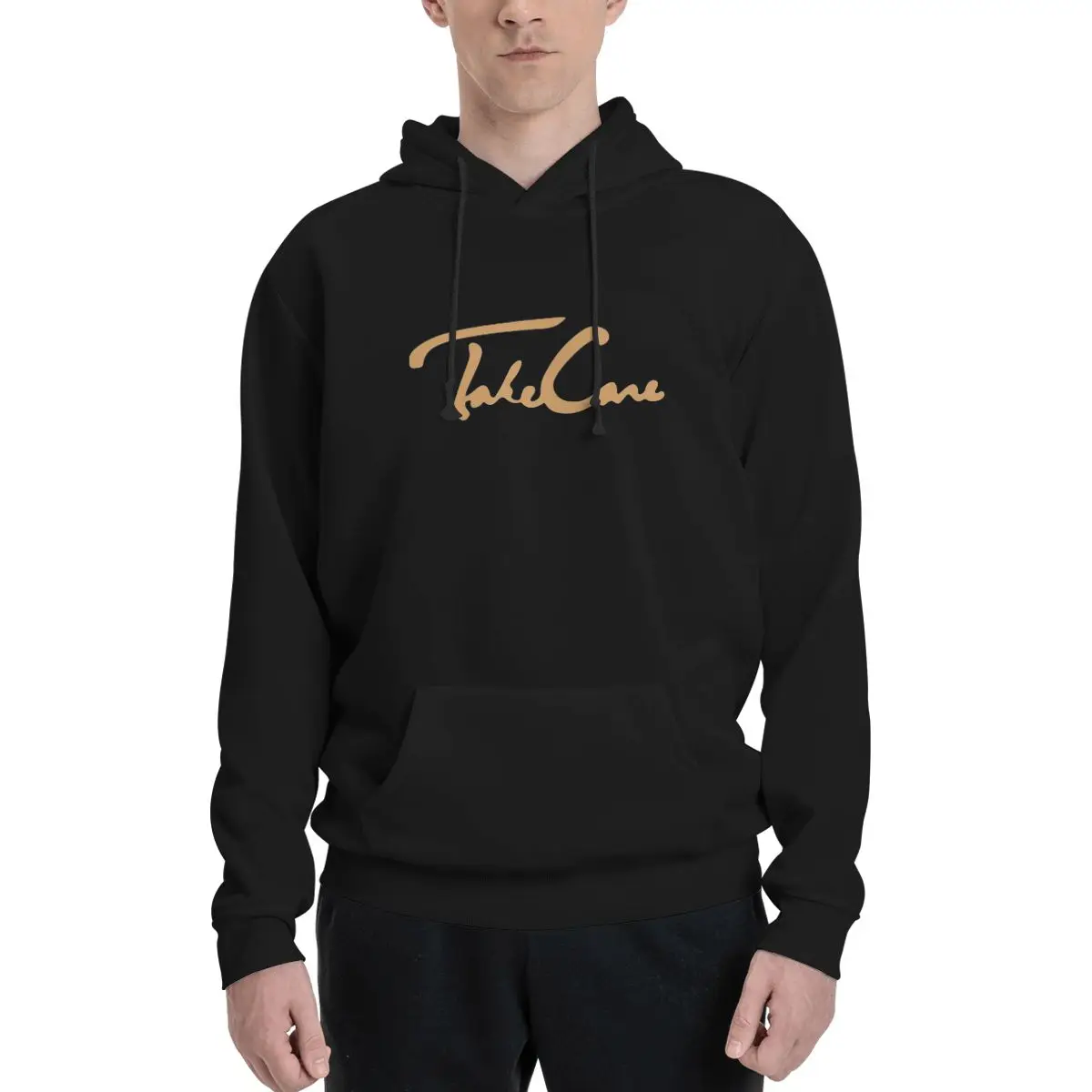 

Мужская толстовка с капюшоном из полиэстера Drake Take Care, теплые цвета, размеры