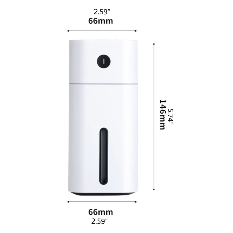 USB Mini Humidifier Desktop Silent Air Humidifier Portable Mini 180ml Small Cool Humidifier Creative For Home Office