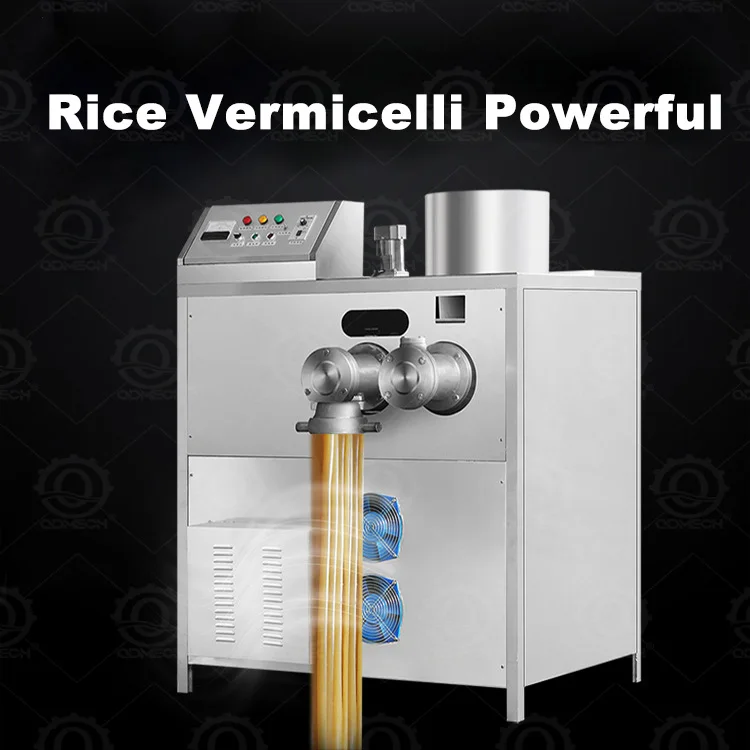 QDMECH Best-Selling Stainless Steel Vermicelli Extruder Machine Home Use Rice Cake & Noodle Maker Equipment