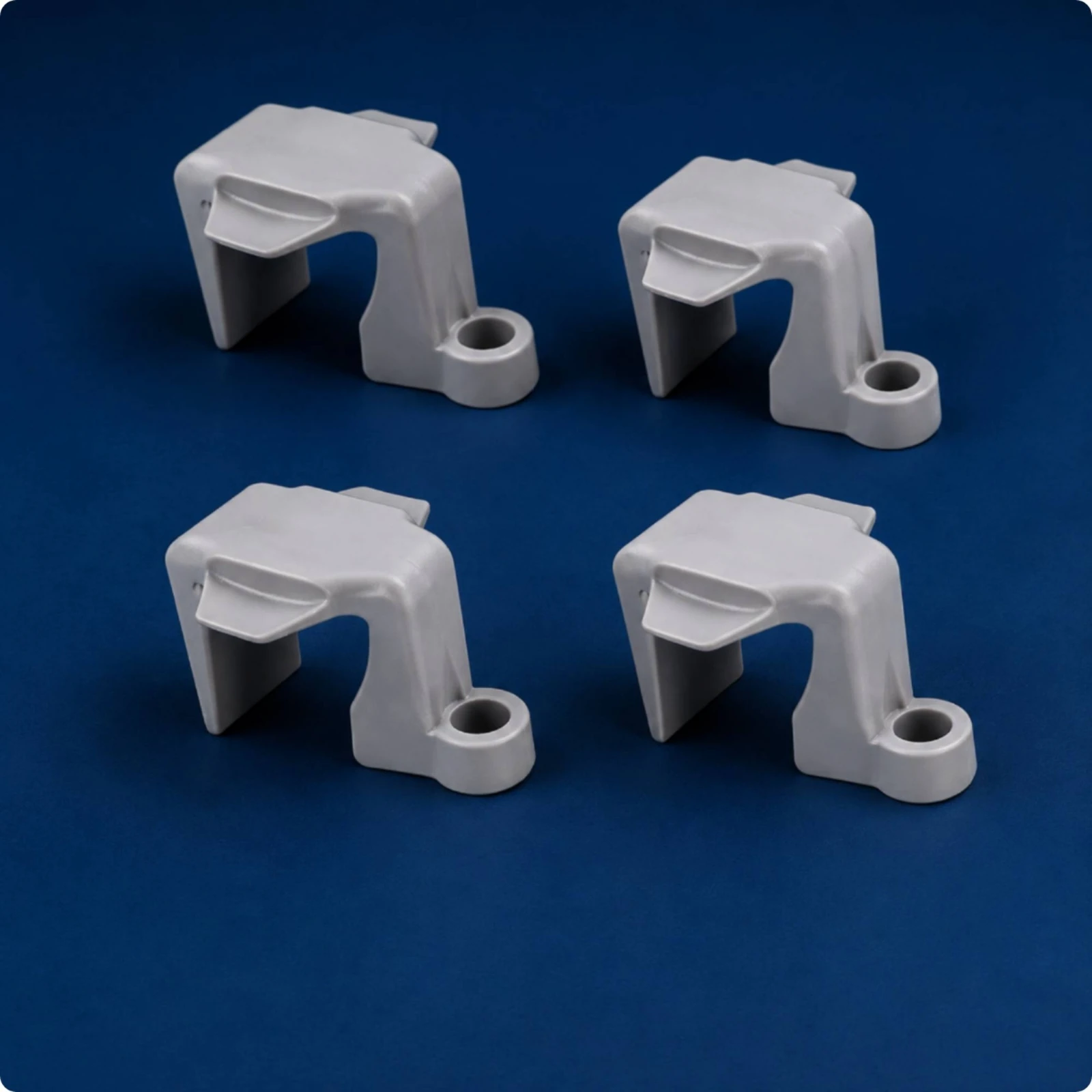 4 Pieces Boat Bumper Clip Quick Bumper Clip Hardware Matte Long-Lasting for Yacht Owners, Boats, Docking
