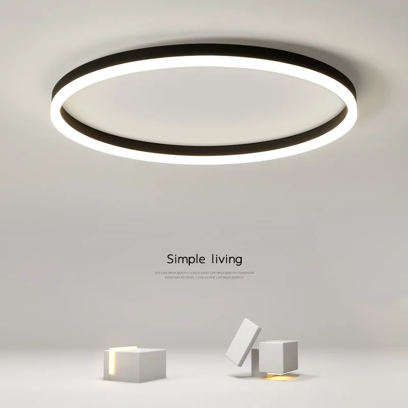 

Round Led ceiling lamp for bedroom lighting Modern Panel Ceiling Lights Neutral white cold white warm white 48W 24W 18W lights