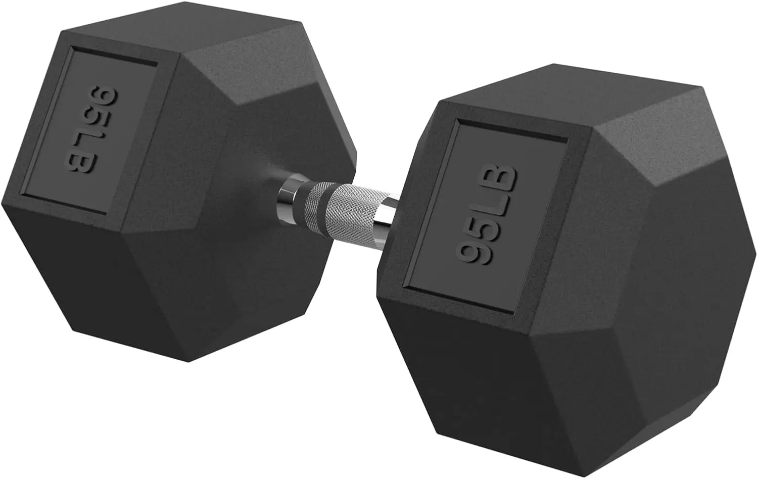 

Dumbbell Set 2.5 125 lb Rubber Encased Exercise Fitness Dumbbells Weights Dumbbells Set of 2 Hand Weight for Strength Training (