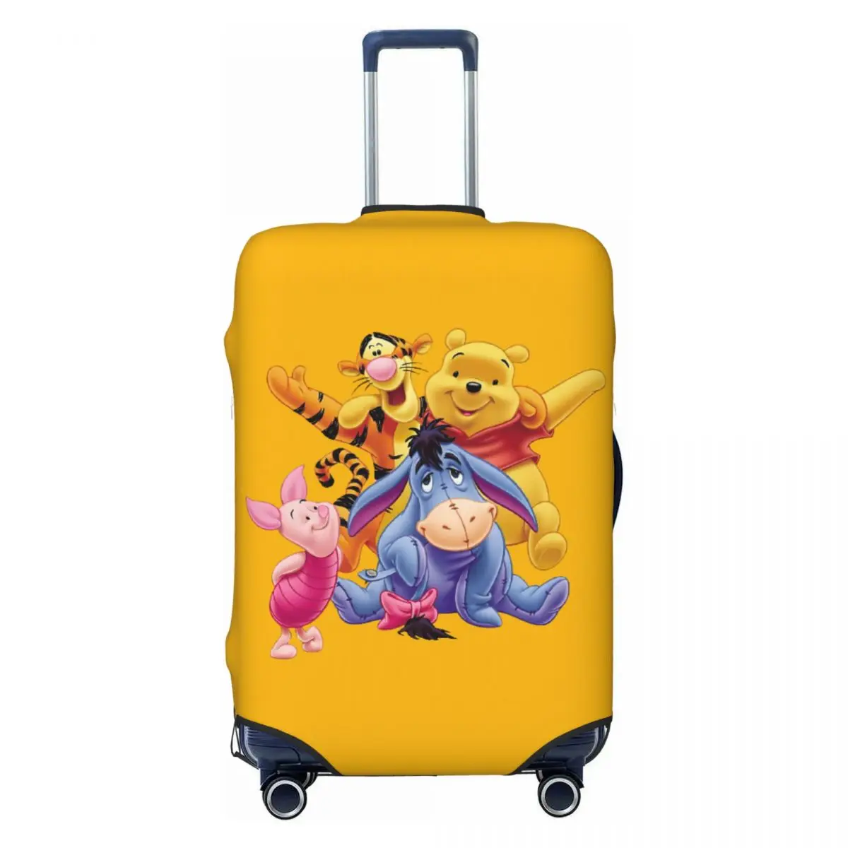 

Winnie The Pooh Suitcase Cover Dust Proof Bear Luggage Covers Protector for 18-32 inch