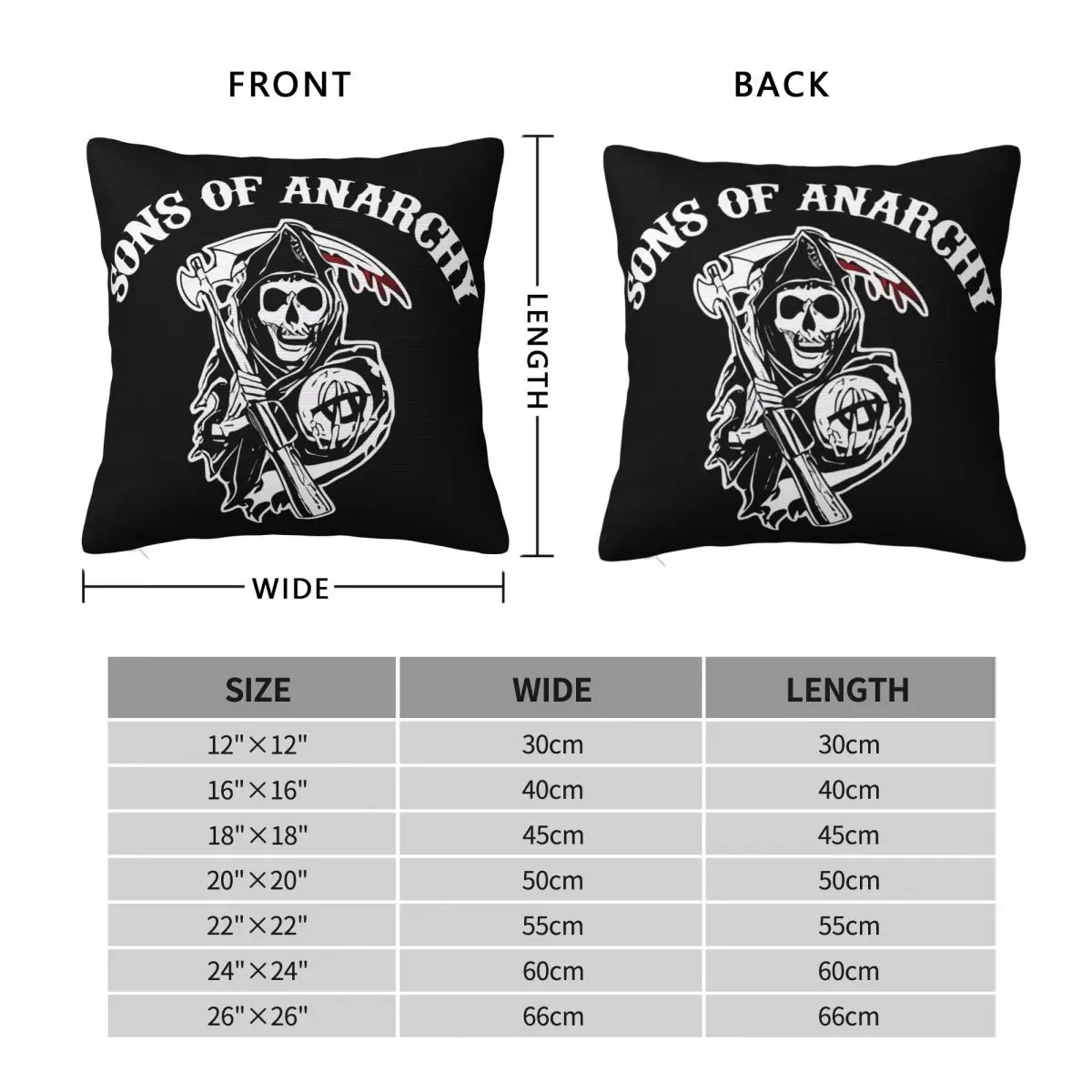 Son Of Anarchy A Pillow Case