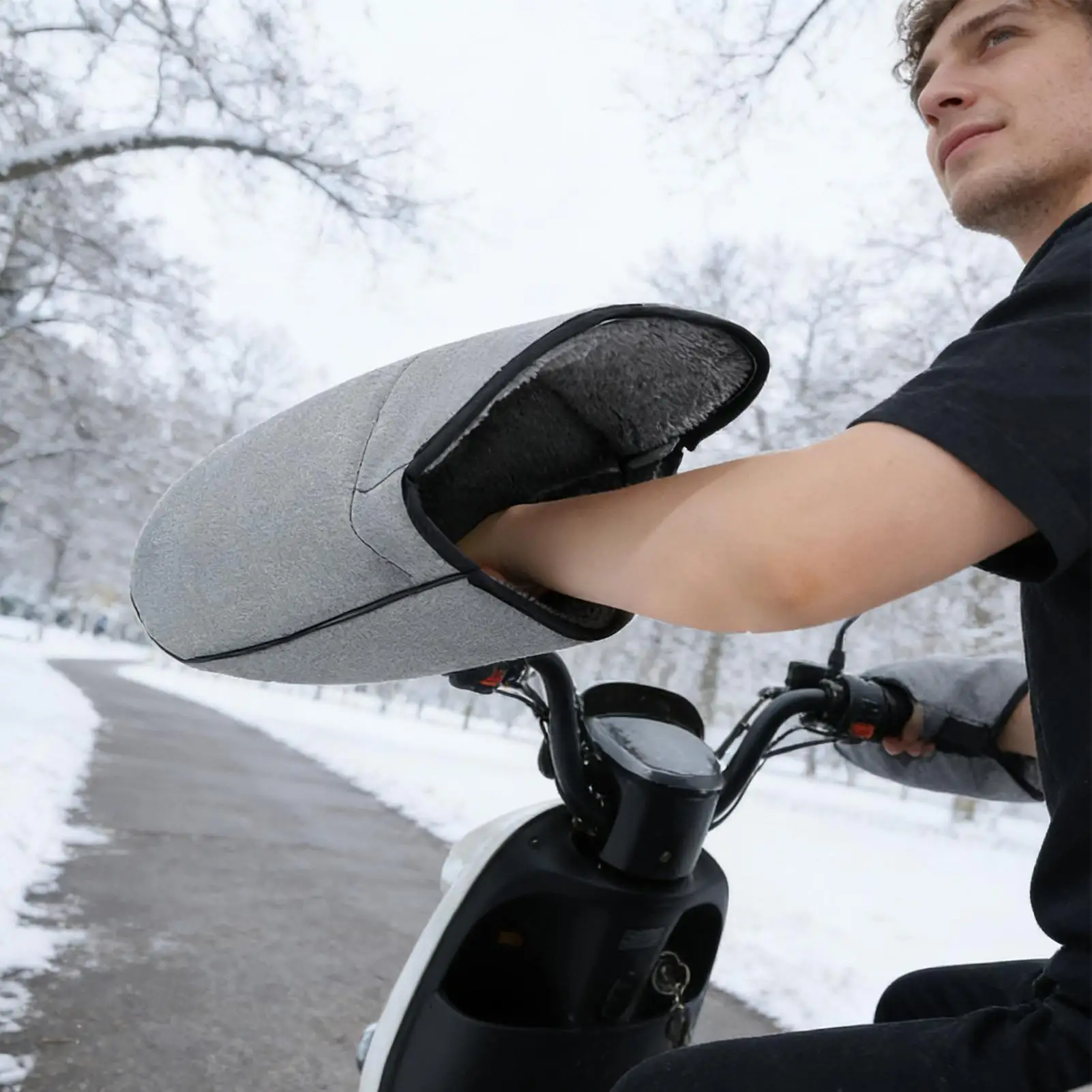 

Мотоциклетные чехлы для рук, защитные теплые ветрозащитные мотоциклетные теплые перчатки, грелки для рук для женщин, зима, холодная погода, повседневные путешествия