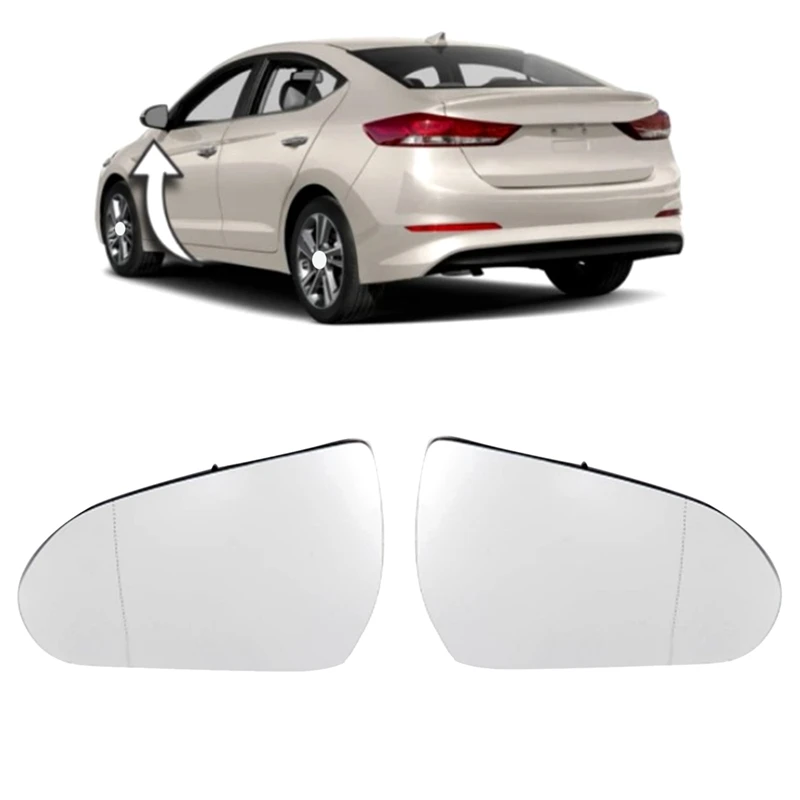 

Car Heated Rearview Mirror Glass Car Rear View Mirror For Hyundai Elantra 2015-2017 87611F2010 87621F2010