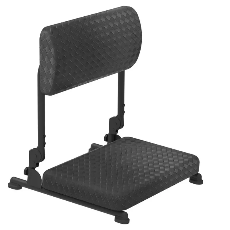 Adjustable Height Foot Rest Ergonomic Under Desk Pedal for Office Home Comfortable Leg Support Folding Ottoman for Sedentary