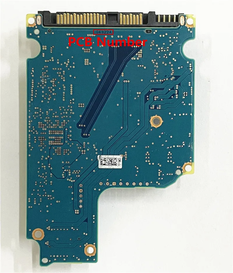 توشيبا HDD ثنائي الفينيل متعدد الكلور مجلس المنطق رقم المجلس: G4322A FKU30B A4322A P-77