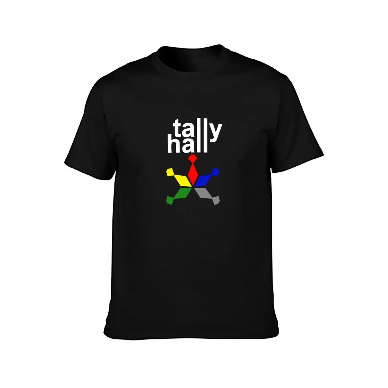 Tally Hall Ties Shirt T-Shirt, Summer Casual Cotton Tee, Oversized Streetwear Tops, Vintage Graphic Print, Unisex Men Women
