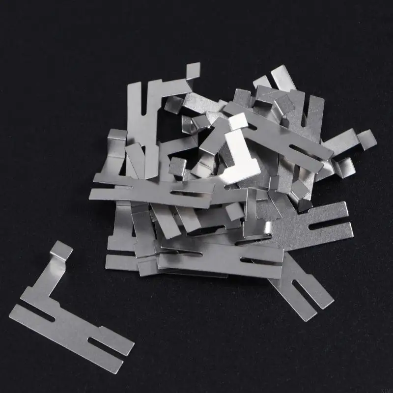 

100Piece Nickel Strip Nickel Sheets Plates 18650 Battery Nickel Plated Steel