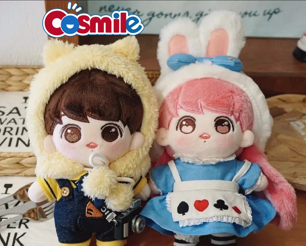 

Cosmile Kpop Star JUNGKOOK Rabbit 20cm Plush Doll Toy Body Cute Cosplay Props Birthday Gift C QC