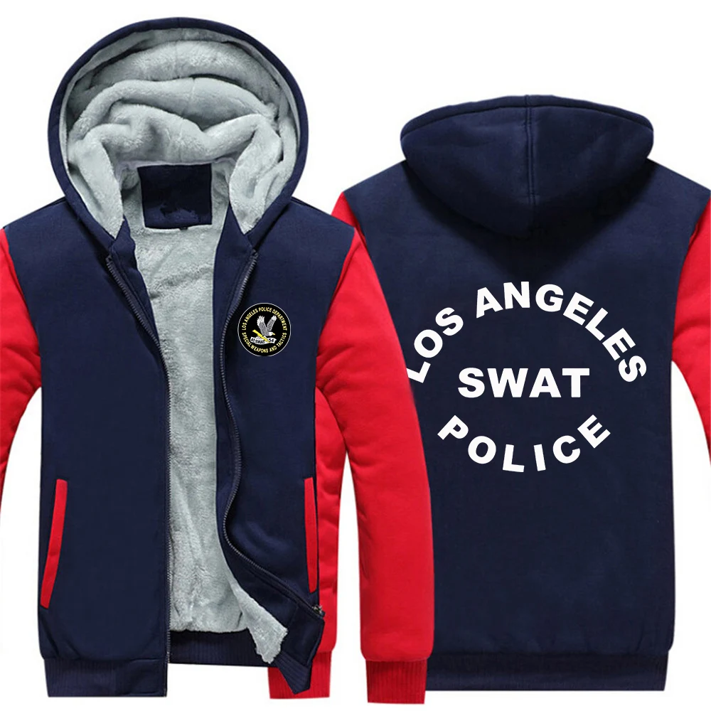 SWAT Department Tv Series SECURITY INVESTIGATION Men's Jacket Camouflage Thicken Winter Jackets Man Casual Hoodies