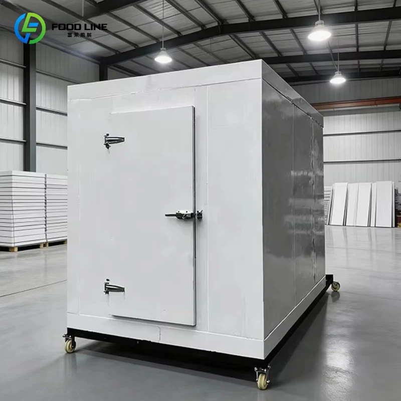 Cold Storage Cold Room Mobile Walk in Freezer Room for Seafood Vegetable Customizable Cold Room for Commercial Use Storage