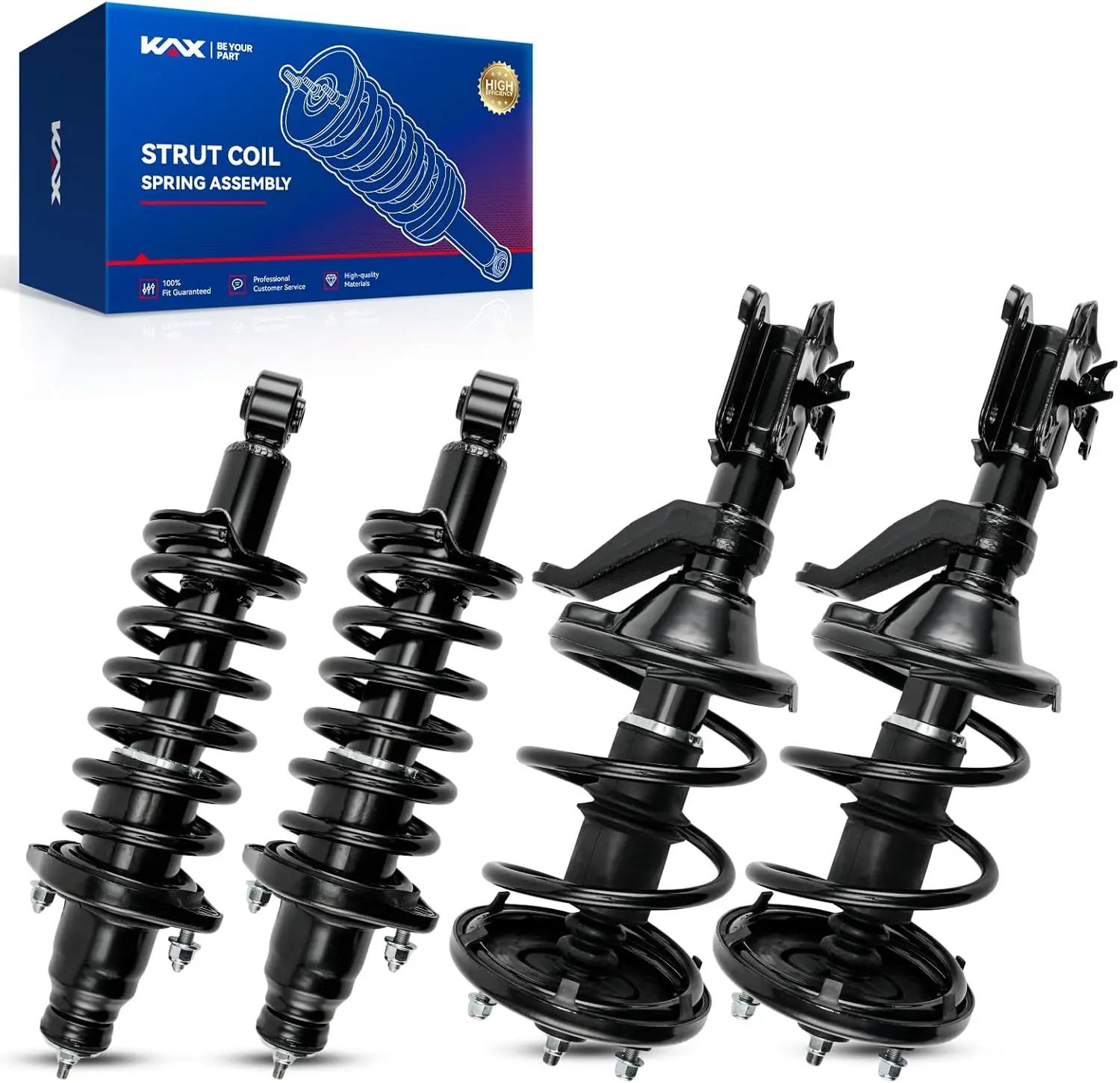 

Front Rear Struts for Honda Civic 2001-2005 Front Rear Shocks Quick Complete Struts Assembly, Replace 171433 171434 171340R 1713