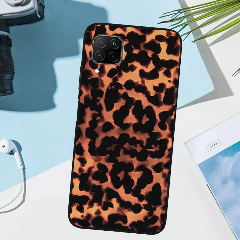 Vintage Tortoise Shell For Huawei Nova 3i 7i 8i 11i 9 10 SE 5T Y60 Y70 Y90 P20 P40 P30 Lite Pro P Smart 2019 Case