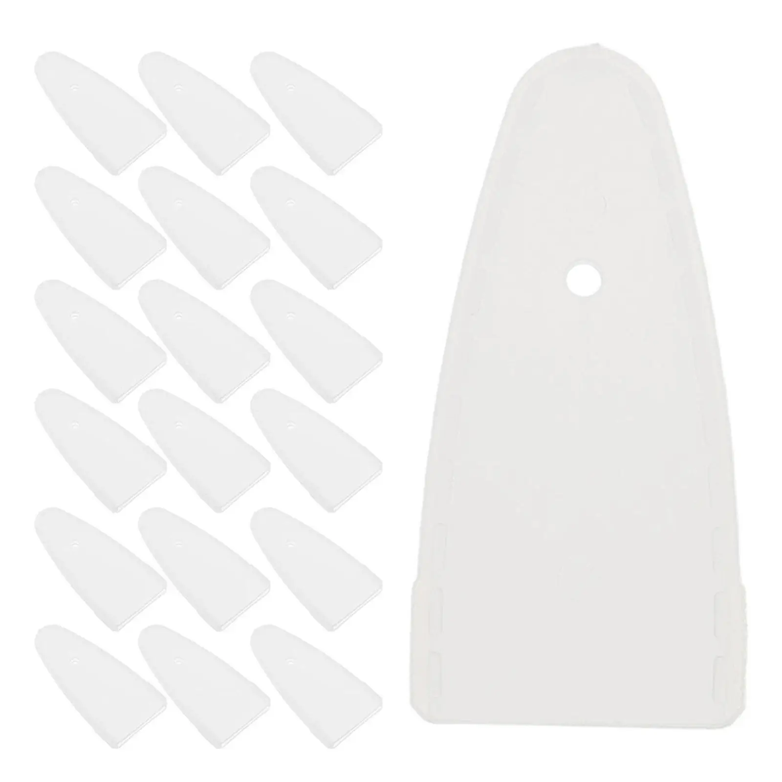 24Pcs Scissor Protective Cover U-Shaped Safety Plastic Tip Protector Portable Reusable Scissors Storage Sheath for Home Travel