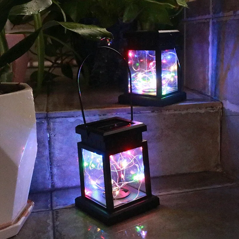 solar lights  lantern  solar yard decorations  Solar Christmas decoration waterproof  solar light garden  outdoor hanging decor