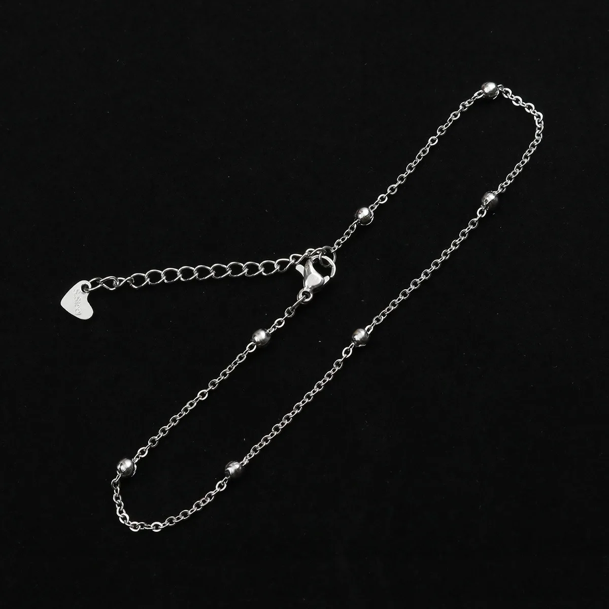 New Trendy Stainless Steel Anklet Gold Color Round Link Chains On Foot Barefoot Sandals Anklet Bracelet Women Summer - detail 14