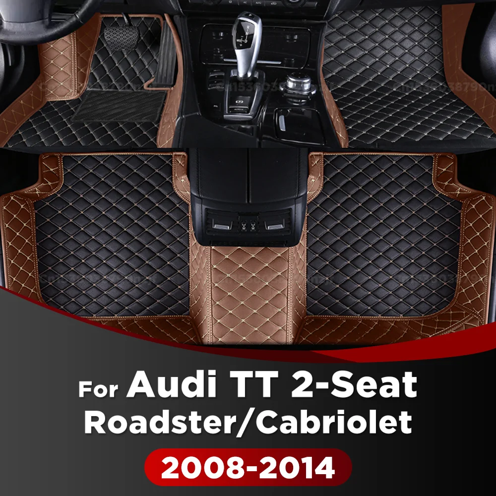 

Для AUDI TT Roadster 2-местный 2008-2014 09 10 11 12 13 автомобильные коврики на заказ автомобильные подушечки для ног ковер чехол аксессуары для интерьера
